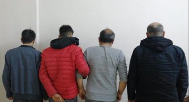 Gaziantep'te hasar gören camiden hırsızlığa 4 gözaltı