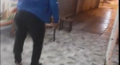 Gelini ile kendisini sözlü taciz eden şüpheliyi tabancayla yaraladı