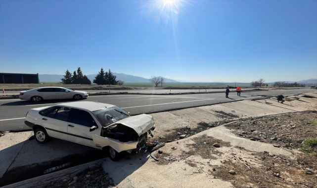 GÜNCELLEME - İslahiye-Hatay kara yolunda depremlerin ardından 1,5 metrelik kabarmalar oldu