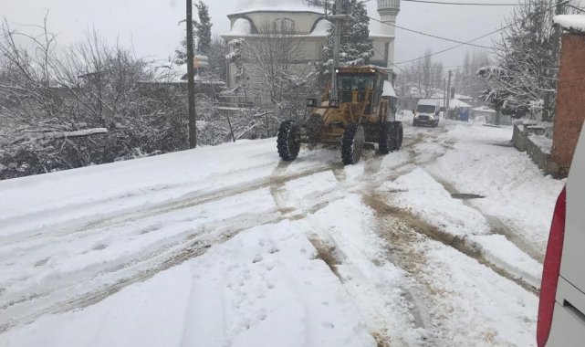 Gürsu Belediyesi kar mesaisine başladı