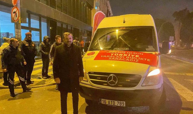 Gürsu'dan 11 kişilik ekip sahra çadırına gidiyor