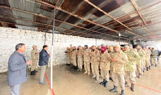 Güvenlik korucuları afet bölgesine sevk edildi