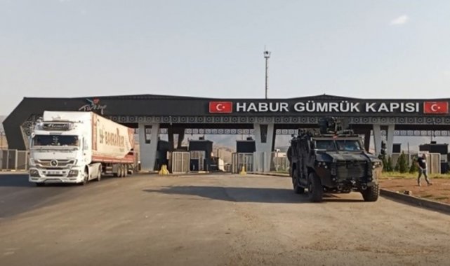Habur Sınır Kapısı'nda gümrük malı çalmaya çalışan şüpheliler yakalandı