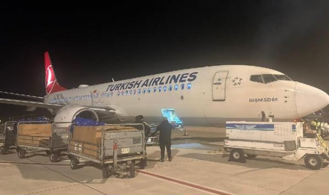 Hatay Havalimanı'na ilk uçuş gerçekleştirildi Yeniden