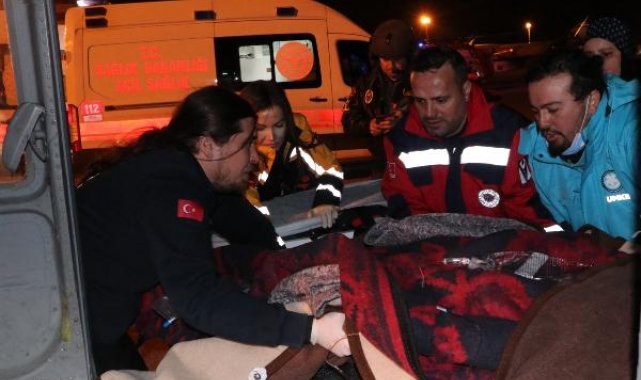 Hatay'da, depremde yaralananlar Sahil Güvenlik helikopterleriyle Adana'ya sevk edildi