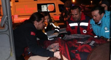 Hatay'da, depremde yaralananlar Sahil Güvenlik helikopterleriyle Adana'ya sevk edildi