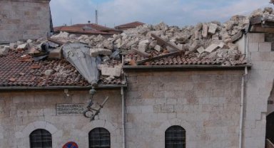 Hatay'da hasar gören tarihi yapıların üç boyutlu modelleri çıkartılıyor