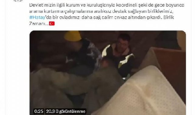 Hatay'da kız çocuğu ve kadın yaralı kurtarıldı