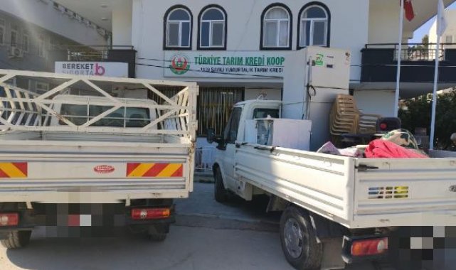 Hatay'dan çaldığı 2 kamyonet ve yağmaladığı malzemelerle Adana'da yakalandı