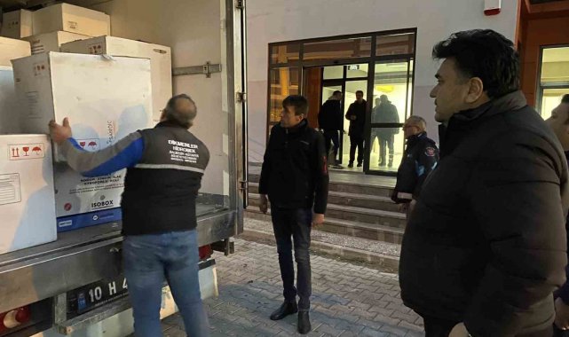 Havran deprem bölgesine yardım için seferber oldu