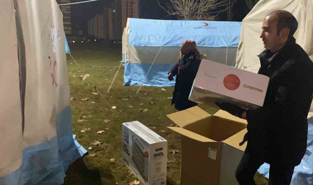Hayırsever Aldudak'tan 400 aileye ısıtıcı ve battaniye yardımı