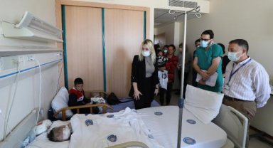 Hidrosefali hastası depremzede bebek, Antalya'da ameliyat edildi