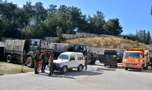 Hindistan ordusu, İskenderun'da Sahra Hastanesi kurup, tedaviye başladı