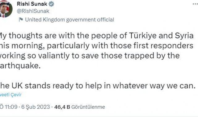 İngiltere yardıma hazır, Polonya yardım ve destek gönderiyor