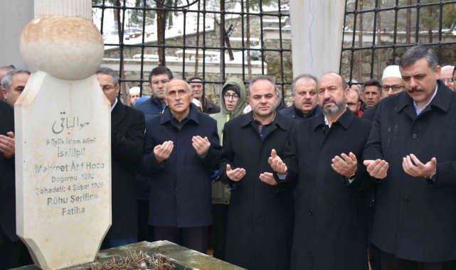 İskilipli Atıf Hoca mezarı başında anıldı
