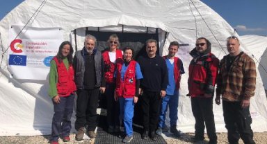 İspanya'nın İskenderun'daki sahra hastanesi 24 saat açık