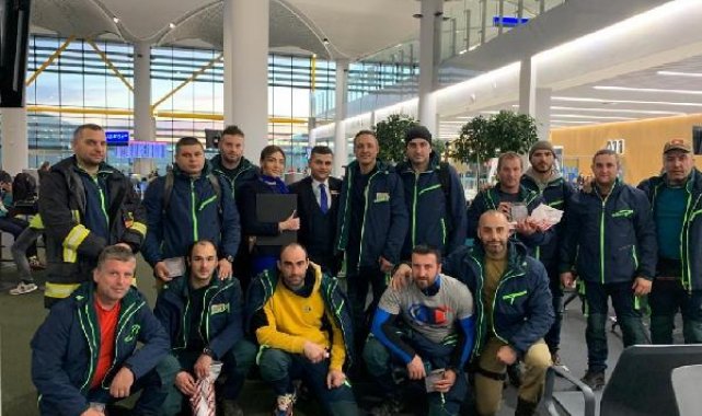 İstanbul Havalimanı'ndan yardım ekiplerine 'Teşekkürler'