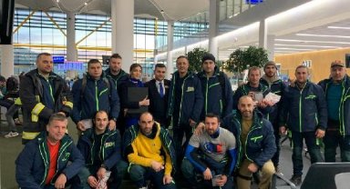 İstanbul Havalimanı'ndan yardım ekiplerine 'Teşekkürler'