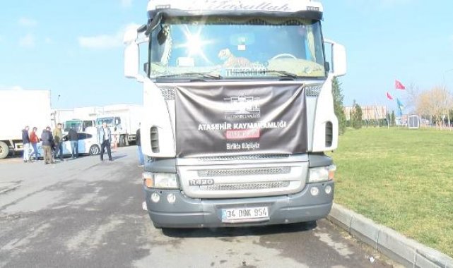 İstanbul Valiliği Hatay'a 24 TIR yardım malzemesi gönderdi