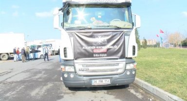 İstanbul Valiliği Hatay'a 24 TIR yardım malzemesi gönderdi