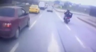 İstanbul'da meydana gelen trafik kazaları kamerada