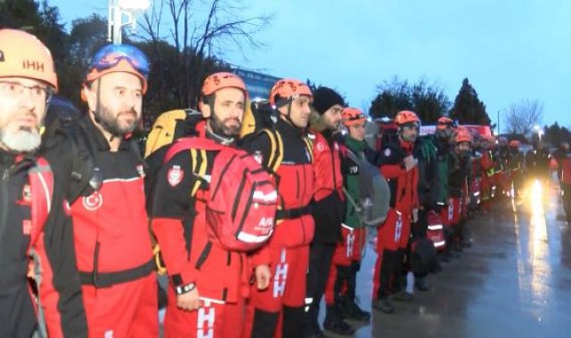 İstanbul'dan deprem bölgesine arama kurtarma ekipleri gidiyor- 2