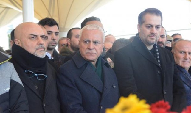 İYİ Parti'li Koray Aydın'ın annesi, Ankara'da toprağa verildi