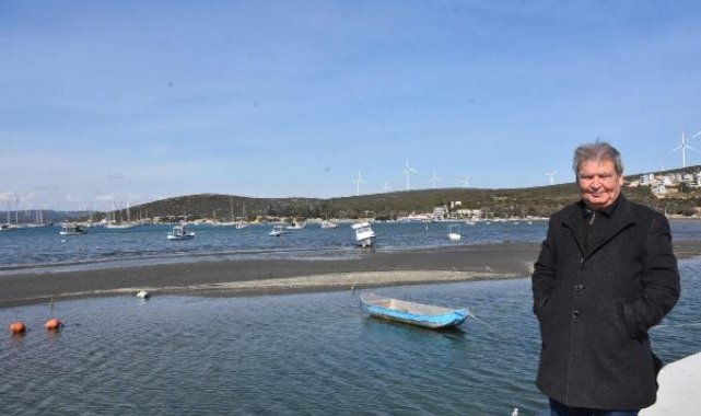 İzmir Seferihisar'da deniz suyu 25 metre çekildi