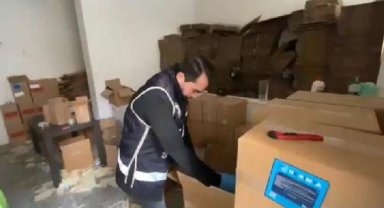 İzmir'de 1 ton sahte etil alkol ele geçirildi