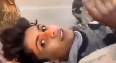 Jandarma, Arda Bulut'u enkazdan sağ kurtardı