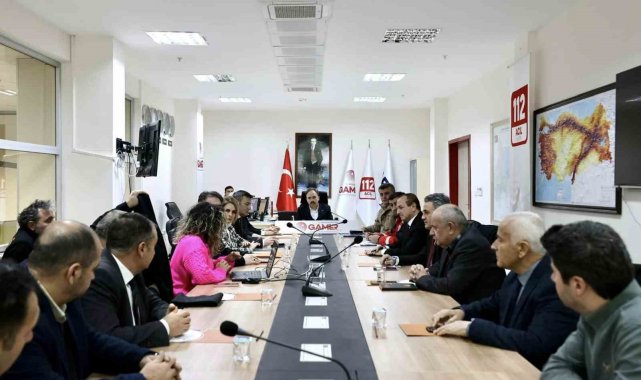 Kahramanmaraş depremine dair değerlendirme toplantısı yapıldı