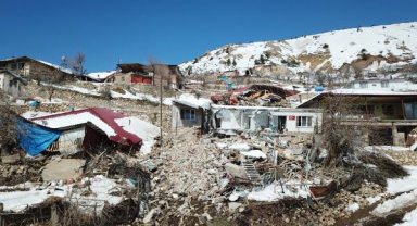 Kahramanmaraş'ın en zirvedeki dağ köyünde 130 evden 20 ev kaldı