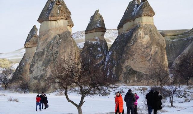 Kapadokya'ya ocak ayında 174 bin ziyaretçi