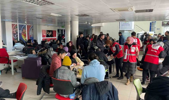 Karaman'da başlatılan kan bağışına yoğun ilgi