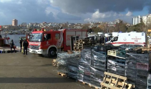 Kartal açıklarında gemide iş kazası geçiren mürettebat öldü