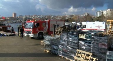 Kartal açıklarında gemide iş kazası geçiren mürettebat öldü