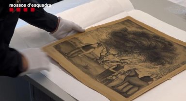 Katalonya polisi, Salvador Dali'nin çalınan iki tablosunu ele geçirdi