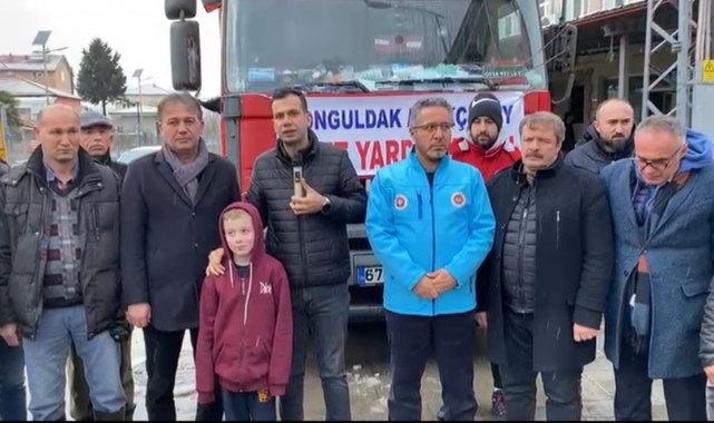 Kaymakam Aslan, "Sadece malzemelerle değil dualarımızla beraberiz"