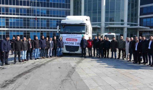Kayseri Adliyesi'nden depremzedelere yardım eli