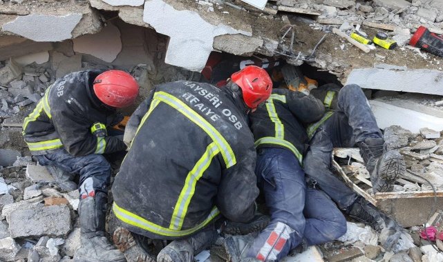 Kayseri OSB, deprem yardımları koordinasyonun merkezi oldu