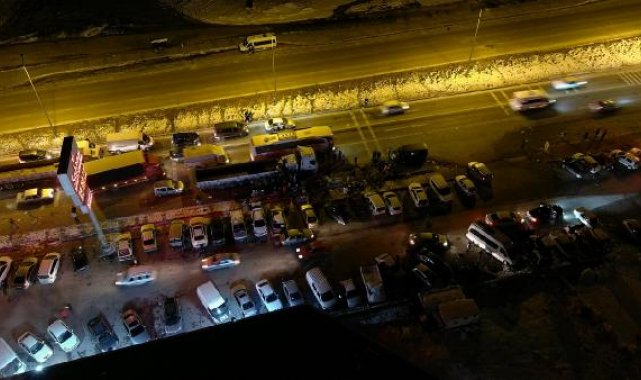 Kayseri'de dönüş yolunda olan depremzedeler için yardım seferberliği
