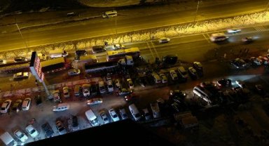 Kayseri'de dönüş yolunda olan depremzedeler için yardım seferberliği