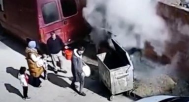 Kedi kulübelerini ateşe veren şüpheli yakalandı
