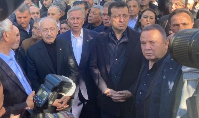 Kılıçdaroğlu, deprem bölgesinde