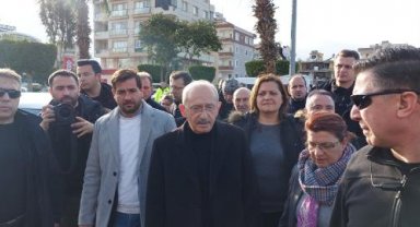 Kılıçdaroğlu, deprem bölgesinde