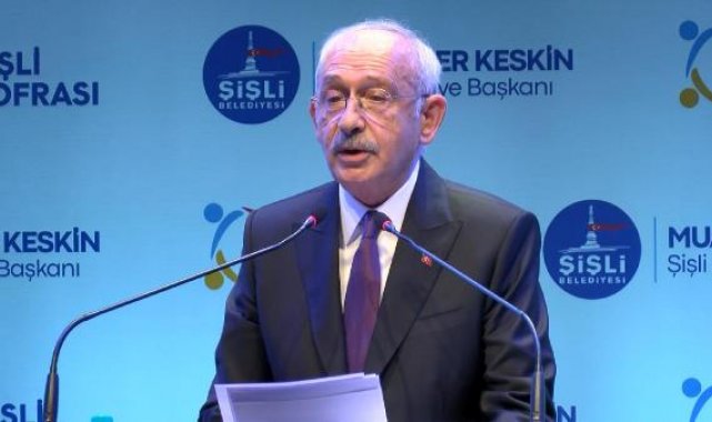 Kılıçdaroğlu Şişli Belediyesi'nin etkinliğinde konuştu