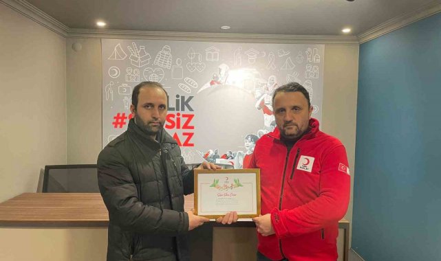 Kızılay Ortahisar Şubesinden depremzedeler için #14ŞubatSevgiÇadırı kampanyası