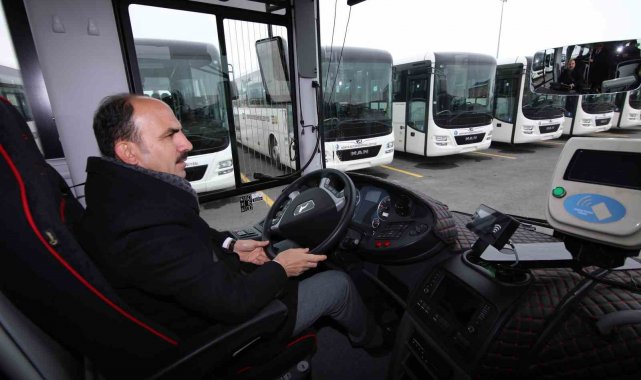 Konya Büyükşehir otobüs filosu 20 yeni otobüsle daha güçlendi