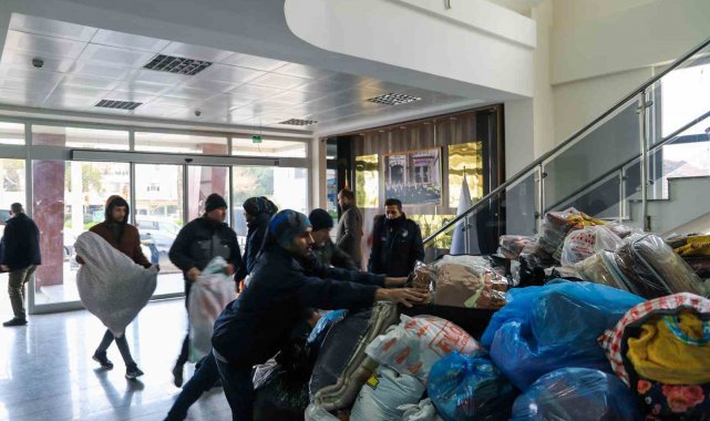 Köşk Belediyesi, depremzedeler için yardım kampanyası başlattı