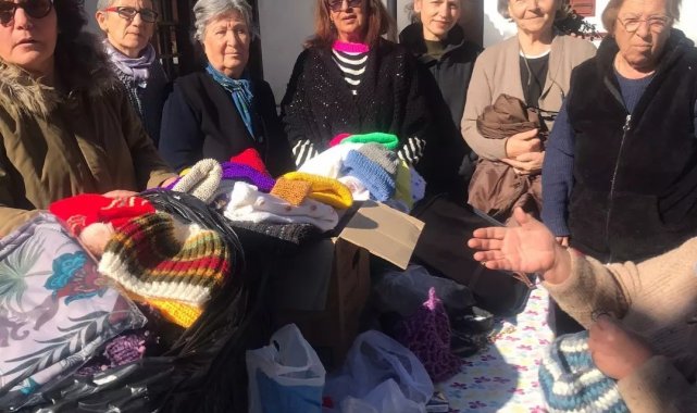 Köyceğizli elsanatları kursiyerlerinden depremzedelere ısıtan destek